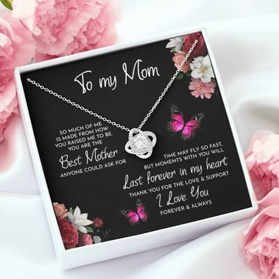 Trendy Elegante Hanger Ketting Met Geschenkdoos Feest Vakantie Verjaardag Moederdag Cadeau Voor Mama Decoratieve Accessoires gray