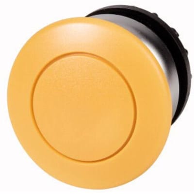 Eaton 216718 M22-DP-Y Paddenstoelknop Kunststof frontring Knop Geel 1 stuk(s) Piece