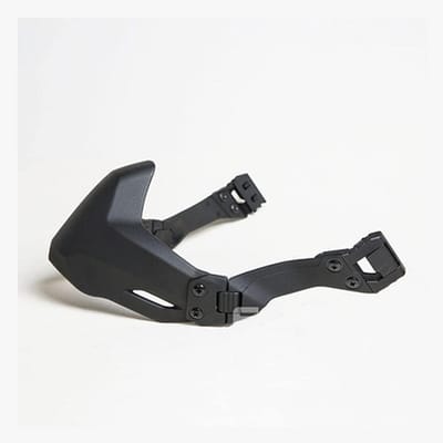 Opvouwbaar Tactisch Beschermmasker voor Helm - Half Gezichtsbescherming