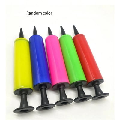 1/2/3 Pièces Mini Pompe à Ballons Portable pour Noël Mariage Fête d'Anniversaire Décoration Ballon Aluminium Outils Manuels Accessoire 3pcs&other