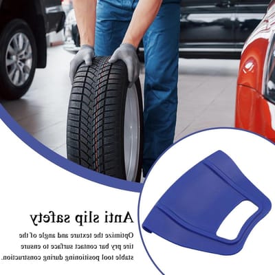 Velgrandbeschermer - Velg bescherming - Bandenwissel - Antislip ontwerp - 13.8 x 10.8 x 1 cm - Blauw