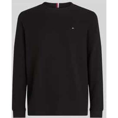 Regular fit shirt met lange mouwen met subtiel logodetail
