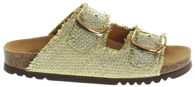 Scholl Noelle Raffia Green maat 36