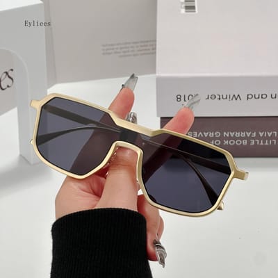 Metalen Steampunk Zonnebril Voor Heren Punk Vierkant Retro Modebril Vintage Luxe Gafas De Sol Hombre Lunette De Soleil Homme