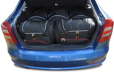 SKODA OCTAVIA HATCHBACK 2004-2013 5-delig Reistassen Auto Interieur Kofferbak Organizer Accessoires