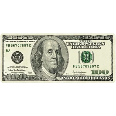 Dollar Patroon Tapijt Lange Vloermat voor Woonkamer Slaapkamer US Dollars Decoratie Tapijten Huis Deurmat 40x60cm gray