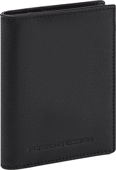 PORSCHE DESIGN Leren Kaarthoes Business Billfold 6 US Black Zwart