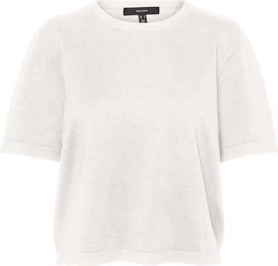 Vero Moda Trui Vmsilje 2/4 O-nck Oversize Pull Ga 10320460 Snow White Dames Maat - S