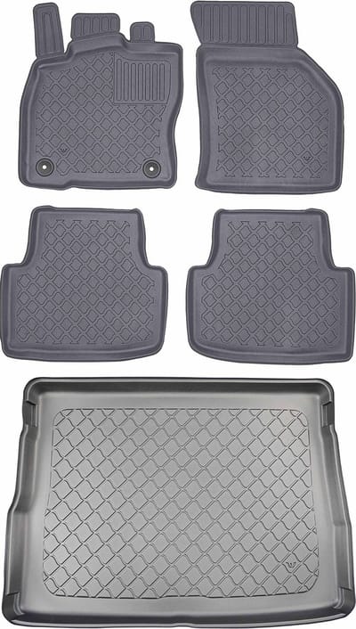 Max Dywanik ARISTAR - Bagażnikmat en Rubbermatten - Voor Cupra Formentor SUV - Gepersonaliseerd - Zwart