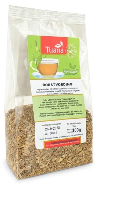 Tuana Kruiden - Borstvoedings Kruidenthee 100 G - TUTHEE008