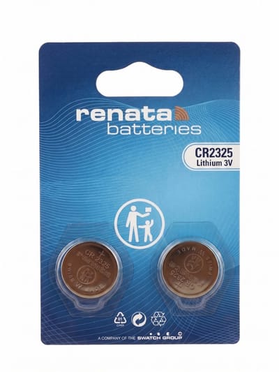 CR2325 Lithium Knoopcel Batterij 3V Blisterverpakking - 2 Stuks