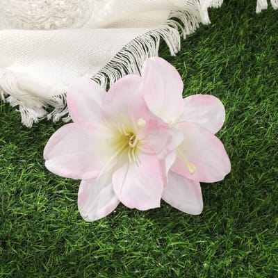 Simulatie Bloemen Haarclip Strandvakantie Stijl Hoofddeksel Grote Bloem Kleine Haarspeld Mooie Haaraccessoires Voor Vrouwen