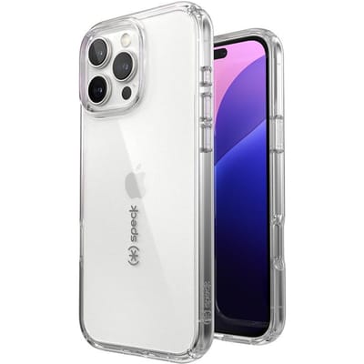 Speck Gemshell - iPhone 16 Pro Max Case - Clear