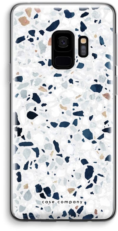 Case Company® - Hoesje geschikt voor Samsung Galaxy S9 hoesje - Terrazzo N°1 - Soft Cover Telefoonhoesje - Bescherming aan alle Kanten en Schermrand