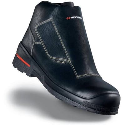 Heckel MACSOLE 1.0 WLD LOW 6296340 Hoge veiligheidsschoenen S3 Schoenmaat (EU): 40 Zwart 1 paar