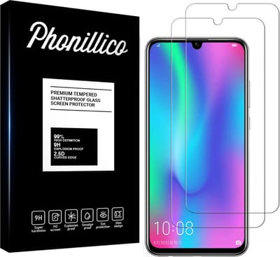 Screenprotector voor Honor 10 Lite - 2 stuks Beschermglas van glas Transparante glazen schermbeschermfolie