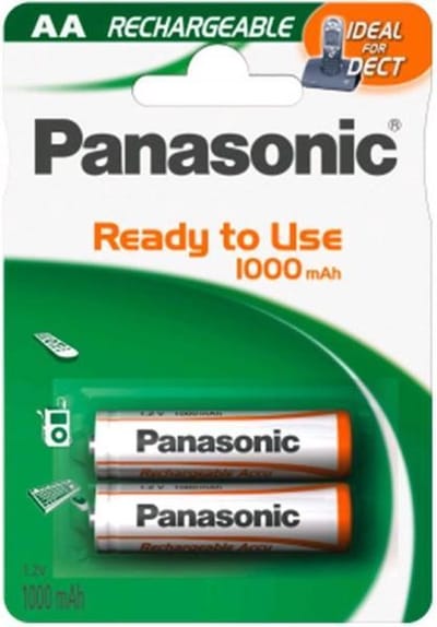 Panasonic accu for DECT USE -AA Mignon 1.20V 1000mAh 2St.
