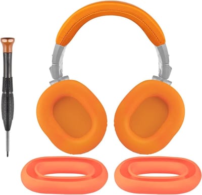 Dailygoods - SOULWIT Oorkussens Earpads + Hoofdband Hoes Headband, Vervangingsset voor ATH M50, M50X, M50XWH, M50XBT, M50XBT2, M50S/LE Hoofdtelefoon, Vervangende Hoofdbandkussen en Cushions Reparatieonderdeel