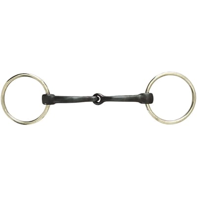 Scharnierende losse ring snaffle bitten voor paarden Weatherbeeta Korsteel