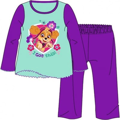Paw Patrol Pyjama - Paars - Maat 92 - 100% katoen