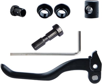 Remhendel Fiets - Remgreep Onderdeel - Outdoor Sport - Directe Stroomonderbreking - 120 mm - Zwart