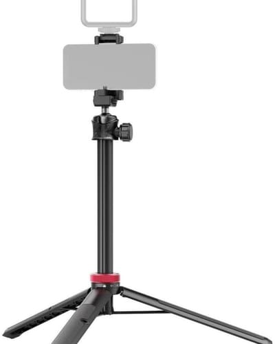 Famanu – Selfiestick met bluetooth 147 cm en telefoonstatief, uitschuifbaar reisstatief met 360° kogelkop, geschikt voor smartphones en compacte camera’s