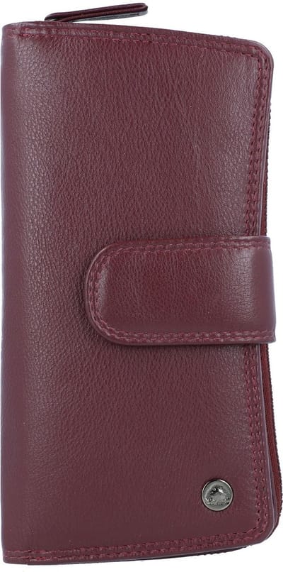 Greenburry Spongy Portemonnee Leder 18 cm - Dames - Staand formaat - bordeaux