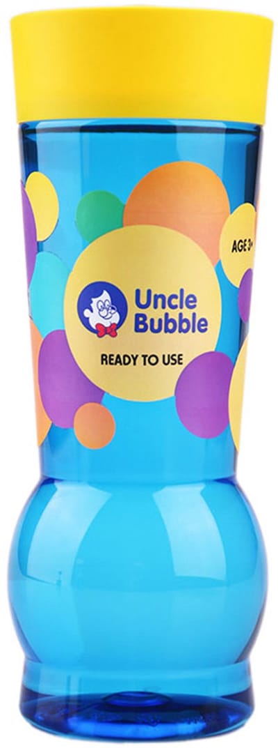 Uncle Bubble - Bellenblaas - Navulling grote bellen geel - 944ml