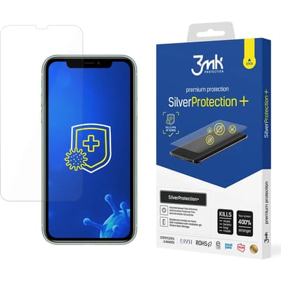 Antimicrobiële beschermingsfilm 3MK Apple iPhone XR/11 SilverProtection+