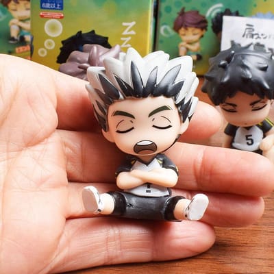 Style Yeux Globuleux Haikyu !! Modèle Hinata Kageyama Bokuto Modèle de Collection Prize Adorable Poupée Modèle Anime Modèle d'Action Jouets Modèle
