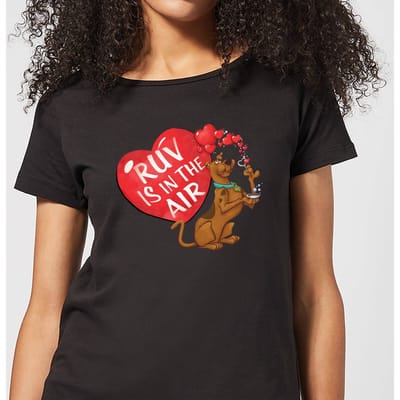 Scooby Doo Ruv Is In The Air Women's T-Shirt - Black - 3XL