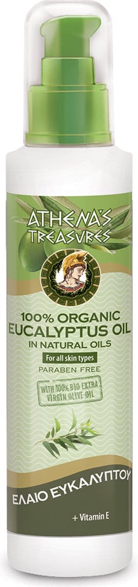 Pharmaid Athena's Treasures Eucalyptus Organic Natural Oil 100ml: De Kracht van Eucalyptus voor Huidverzorging en Meer