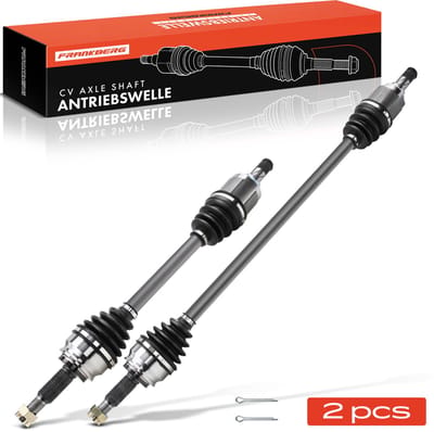 Frankberg 2x aandrijfas vooras links/rechts voor Mitsubishi