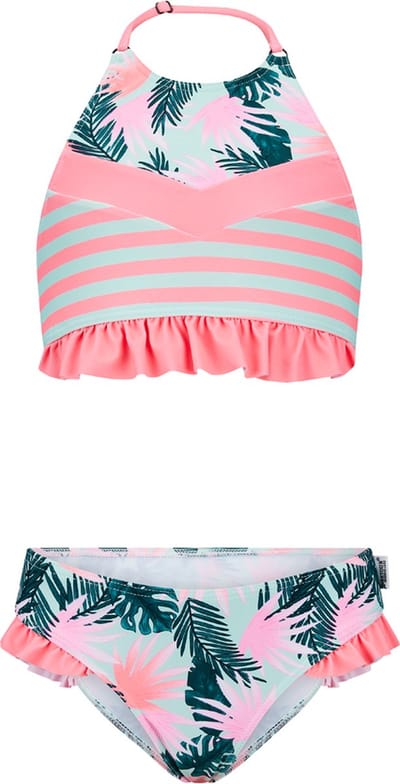 Retour jeans Prisca Meisjes Bikiniset - neon coral - Maat 11/12
