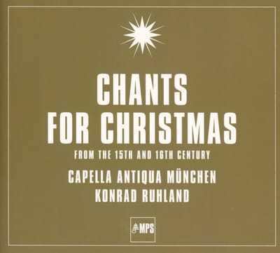 Capella Antiqua München, Konrad Ruhland - Chants For Christmas (CD)