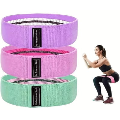 Fitness Weerstandsbanden Set, Duurzame Spanning Banden, Geschikt Voor Volledige Lichaamsoefening, Heupliften, Lichaamsstrekken pink