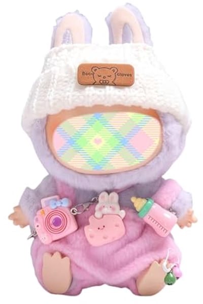 Kawaii Outfit voor 15 cm en 17 cm Poppen - 3-delige Broekset