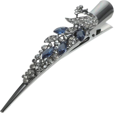 Dailygoods- Haarspelden Grote Alligator - Krokodillenklemmen - Glitter Haarspelden - Haaraccessoires - Elegante Clips - Kristallen Haarspeld - Haarclips
