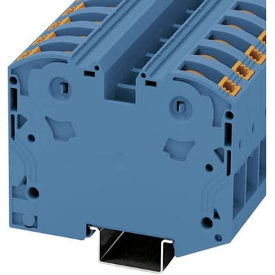 Phoenix Contact 3212065 Hoogstroomklem 16 mm Veerklem Blauw 10 stuk(s)