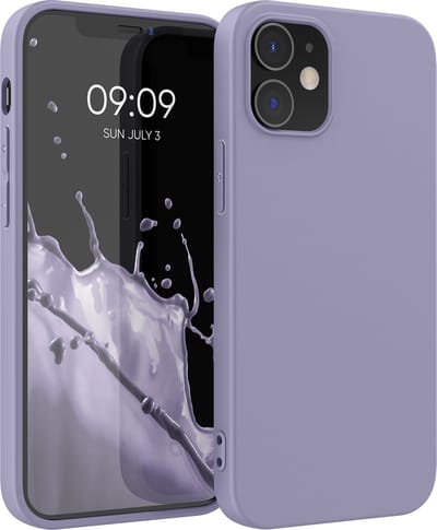 kwmobile telefoonhoesje geschikt voor Apple iPhone 12 / iPhone 12 Pro - Hoesje voor smartphone - Back cover in vintage lavendel