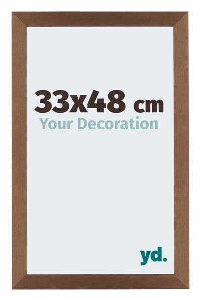 Your Decoration - Puzzellijst 33x48 cm - Koper Decor - Puzzellijst 500-1000 stukjes - MDF Fotolijst - Mura