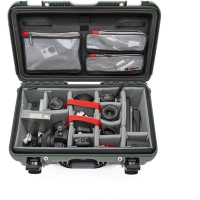 NANUK Transportkoffer Mod. 935 (l x b x h) 521 x 521 x 191 mm Legergroen 935S-060OL-0A0