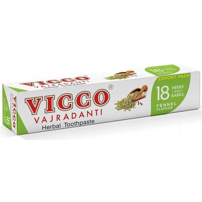 Vicco vajradanti dentifrice saveur fenouil 200g