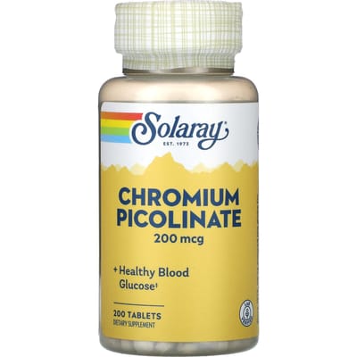 Chroom Picolinaat, 200 Mcg, 200 Tabletten