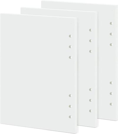 Vullingen voor A5 Notitieboek, 135 Vellen, 6 Gaten, Geschikt voor Journal, Schetsen en Schilderen (3 Stuks)