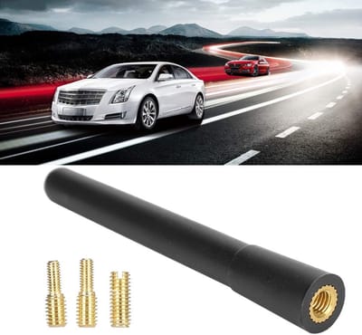 Dailygoods- Radioantenne Universeel - Auto Antenne Kort - AM/FM Signalen - Eenvoudige Installatie - Hoogwaardig Materiaal - Stabiele Prestaties - Autoantenne