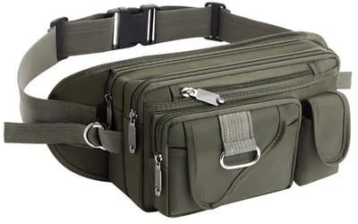 Bovista Heuptas - Heuptasje - Heuptasjes - Money Belt - Dames - Heren - Festival - Wandelen - Fanny Pack - Groen