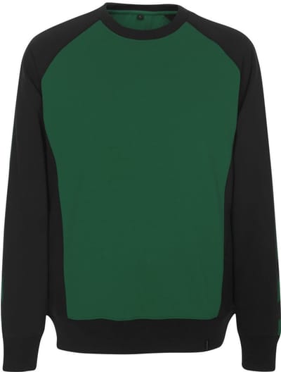 Mascot Unique Sweatshirt 50570-962 - Groen/Zwart - 2XL