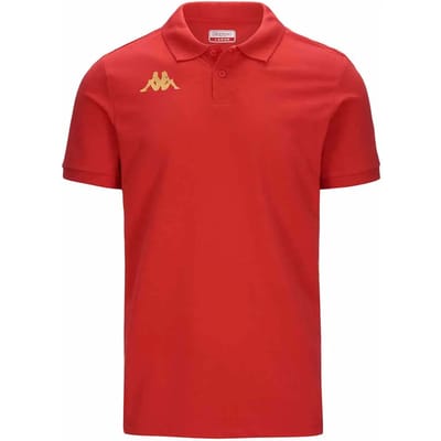 Kappa Gastio Korte Mouw Poloshirt Rood XL Man