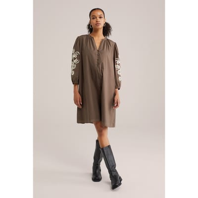 WE Fashion Dress Short Army Green Taglia: XL | Abiti in T-Shirt Outlet | Donna | Verde